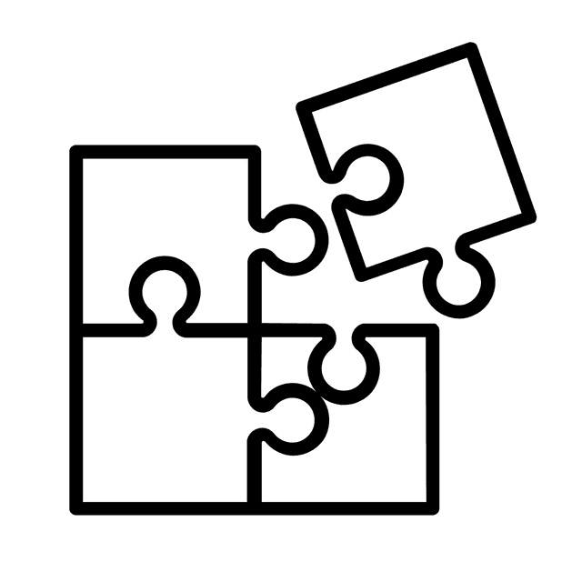 Puzzleteil als Symbol für nachhaltige, passgenaue IT-Lösungen im Unternehmen